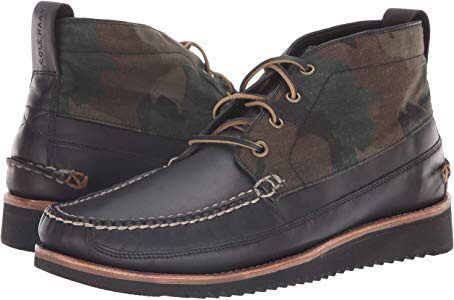 Cole Haan Men's Pinch Rugged Chukka Fashion Boot, camo Canvas/After Dark, 8.5 M US | Shoes鞋子