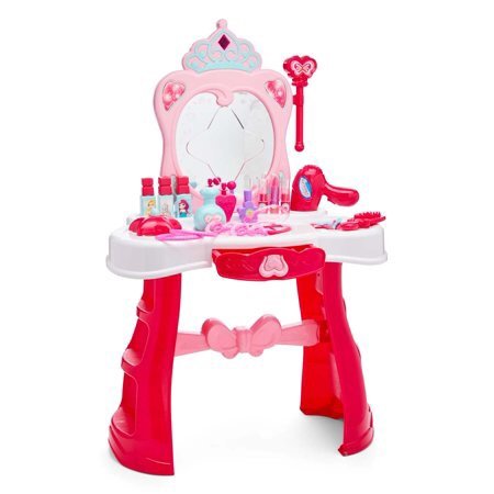 Dash Toyz Pink Light-Up Vanity Play Set