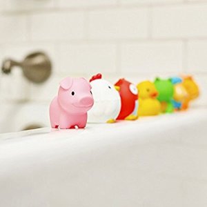 Munchkin Squirtin 超可爱洗澡玩具(8只装）