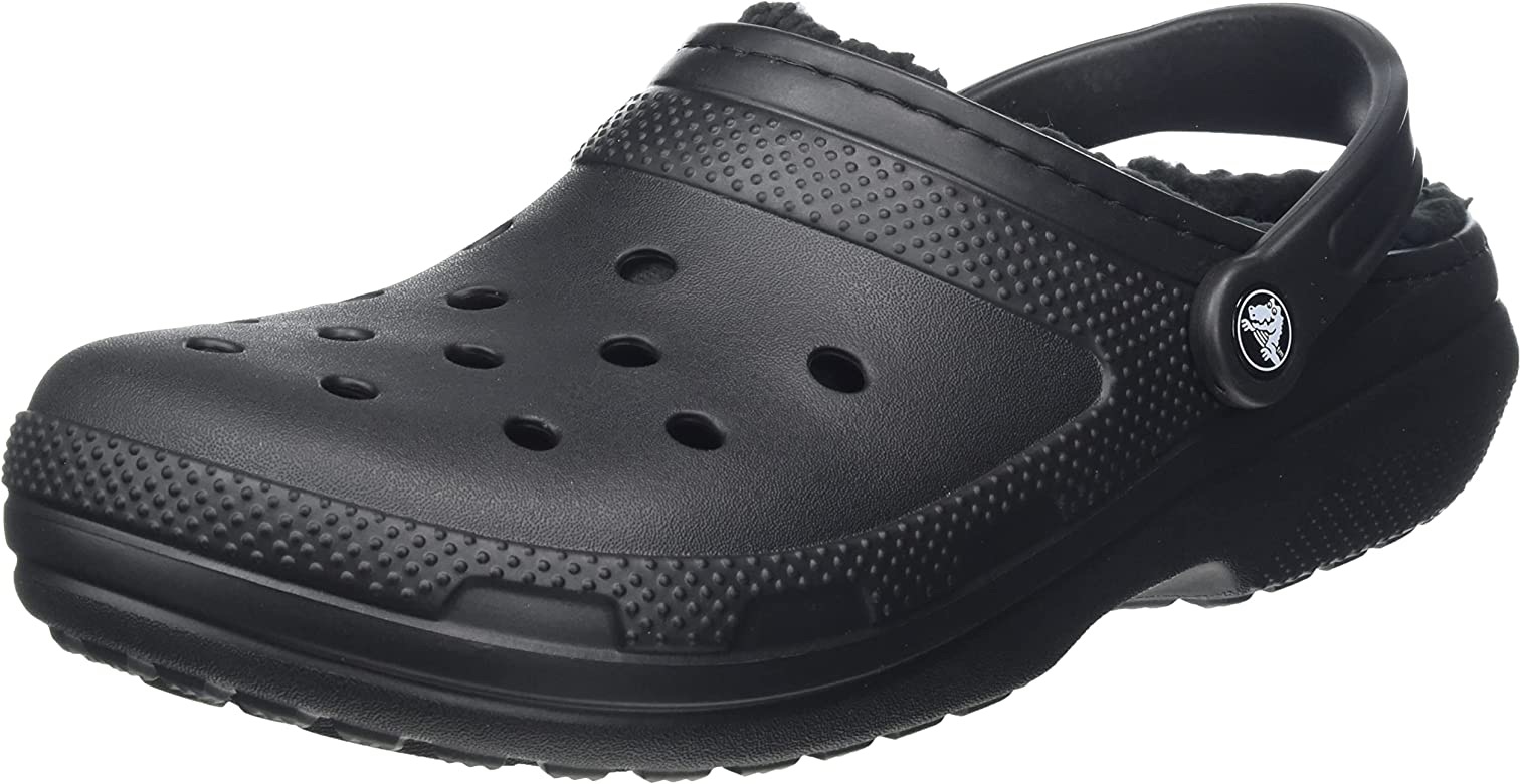 Crocs 男女皆宜的经典衬里木屐| SHOPBOP 毛绒拖鞋