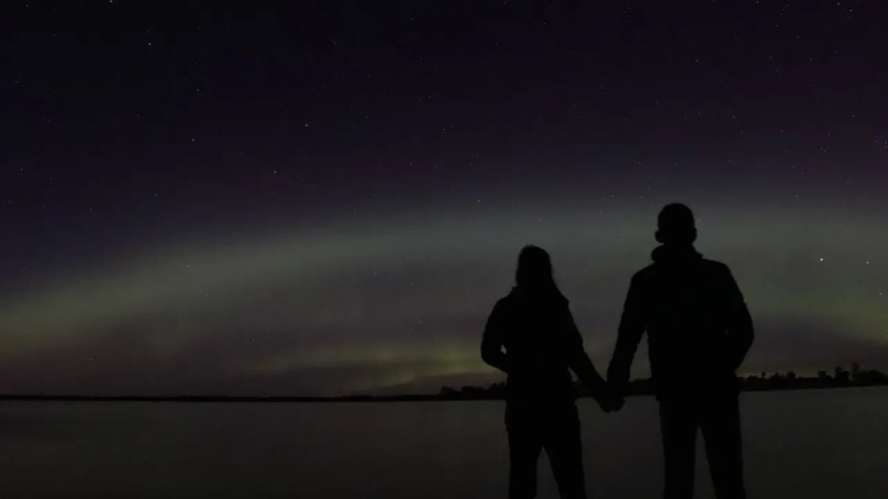 明尼苏达州探险者国家公园（Voyageurs NP）看北极光
