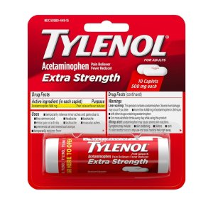 Tylenol 强效退烧止痛药10粒 送$2返现