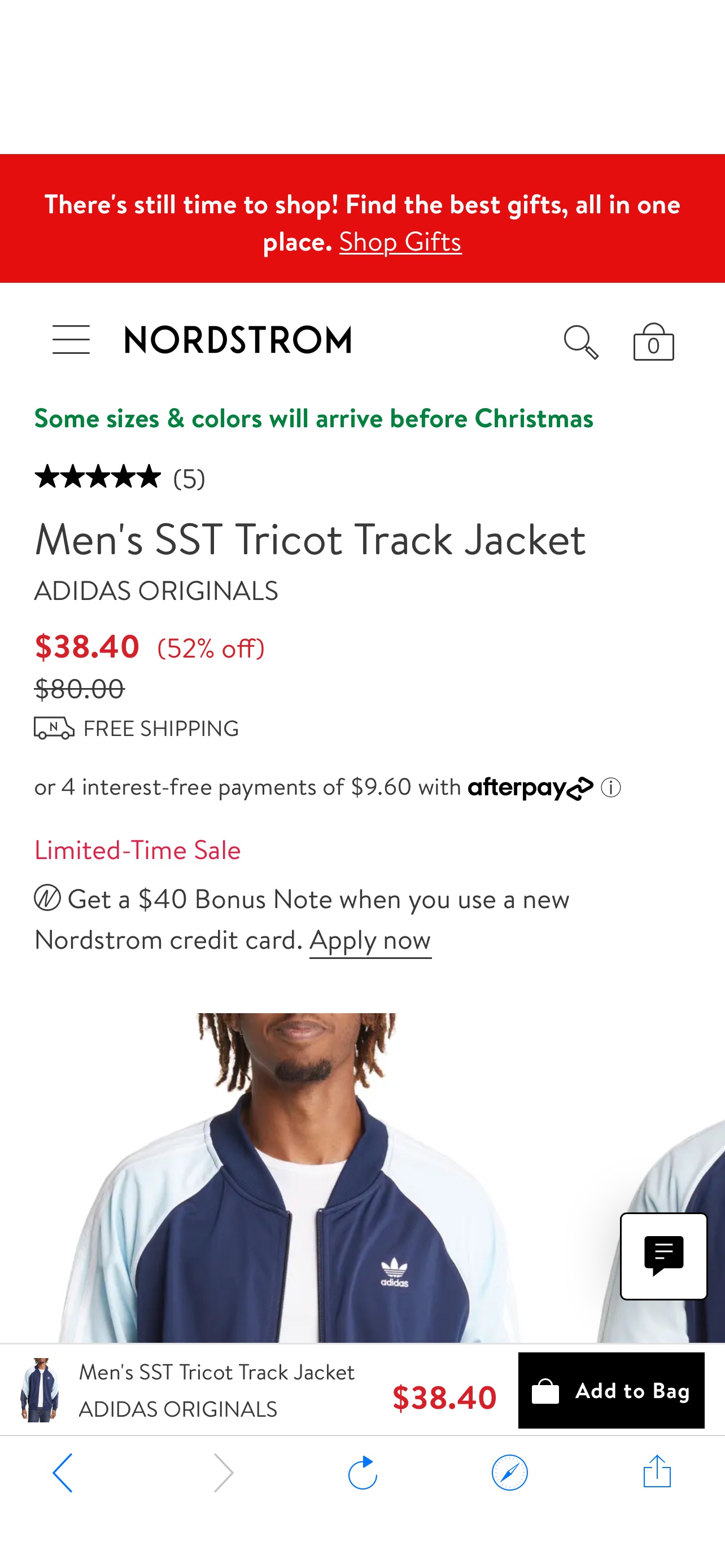 男生外套adidas Originals Men's SST Tricot Track Jacket | Nordstrom