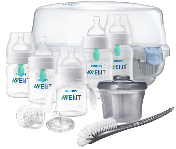 Philips avent baby bottle with airfree vent gift set essentials