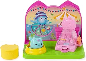 Amazon.com: Gabby’s Dollhouse Kitty Narwhal’s Carnival Room, with Toy Figure, Surprise Toys and Dollhouse Furniture, Kids Toys for Girls &amp; Boys 3+ : Toys &amp; Games