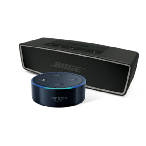 $194.99Bose SoundLink Mini II 无线蓝牙音箱 + Amazon 智能管家Echo Dot 套装
