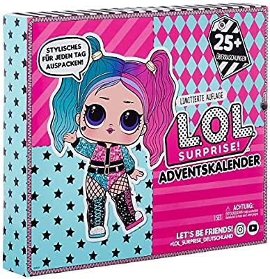Amazon.com: L.O.L. Surprise! #OOTD Outfit of the Day with Limited Edition Doll and 25+ Surprises: Toys & Games盲盒