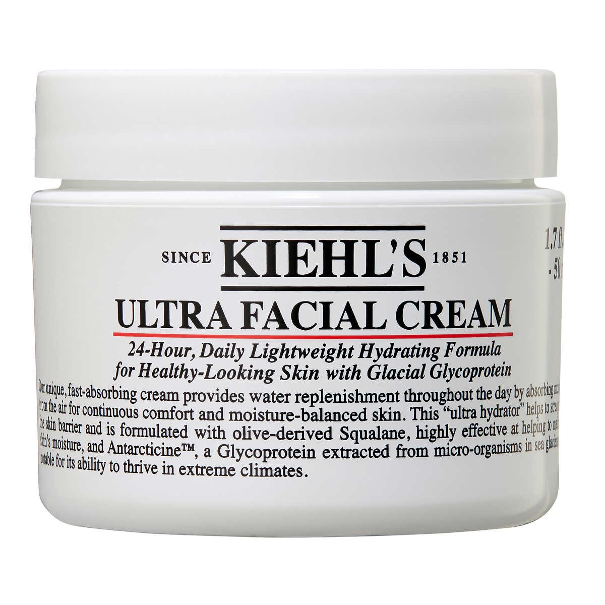 KIEHL'S Ultra Facial Cream高保湿, 1.7 fl oz