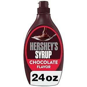 Chocolate Syrup Bottle, 24 oz