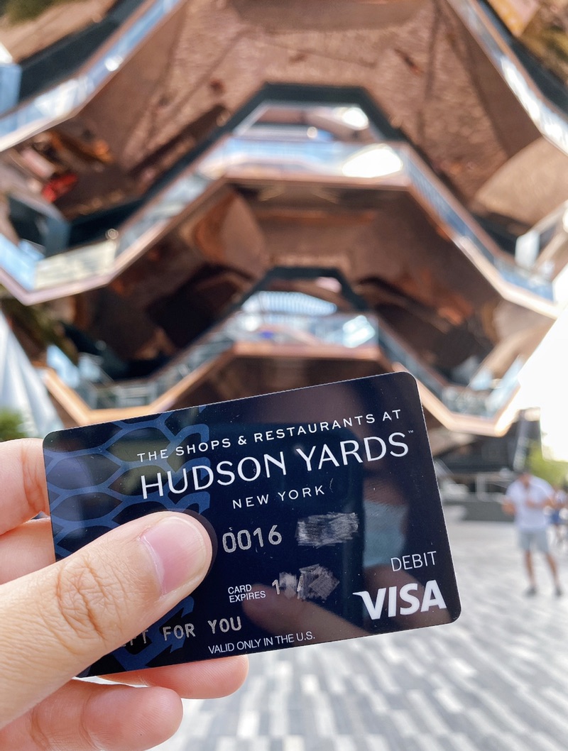下載Hudson Yards app 免費領取$20刀現金卡‼️