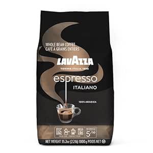 Espresso Italiano Whole Bean Coffee Blend, Medium Roast, 2.2 Pound Bag