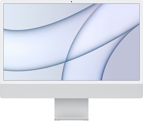 iMac 24" with Retina 4.5K display All-In-One Apple M1 8GB Memory 512GB SSD w/Touch ID Silver MGPD3LL/A - Best Buy
