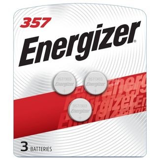 Energizer 357/303 纽扣电池3颗