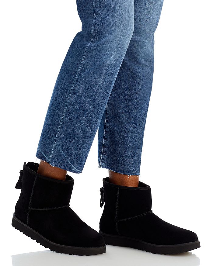 UGG® Women's Classic Logo Zip Mini Boots | Bloomingdale's