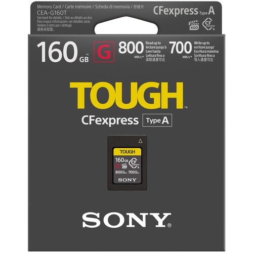 快就一个字,Sony CFexpress Type A TOUGH 高速记忆卡 160GB