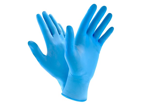1000 PK 4Mil Blue Nitrile Gloves
