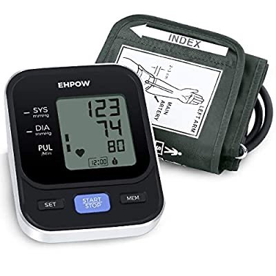 Ehpow Blood Pressure Monitor Upper Arm, Automatic Digital BP Monitor