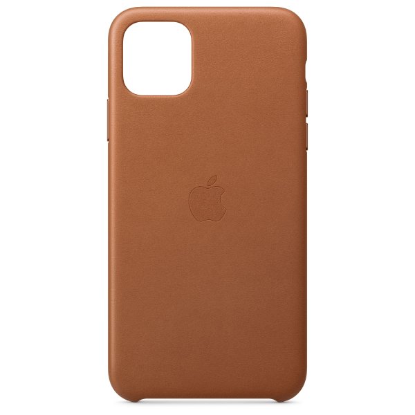Leather Case for iPhone 11 Pro Max Saddle Brown