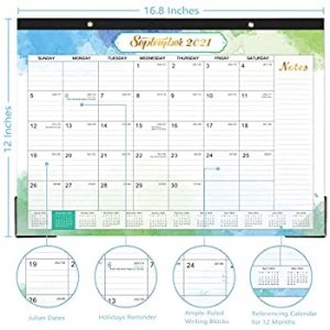$7.99 Amazon.com : 2021 Desk Calendar - Desk Calendar 2021, 16.8  x 12 , Jan 2021 - Dec 2021, 12 Months Planning, Large Ruled Blocks, Desk/Wall Calendar for Planning and Organizing : Office Products 2021挂历