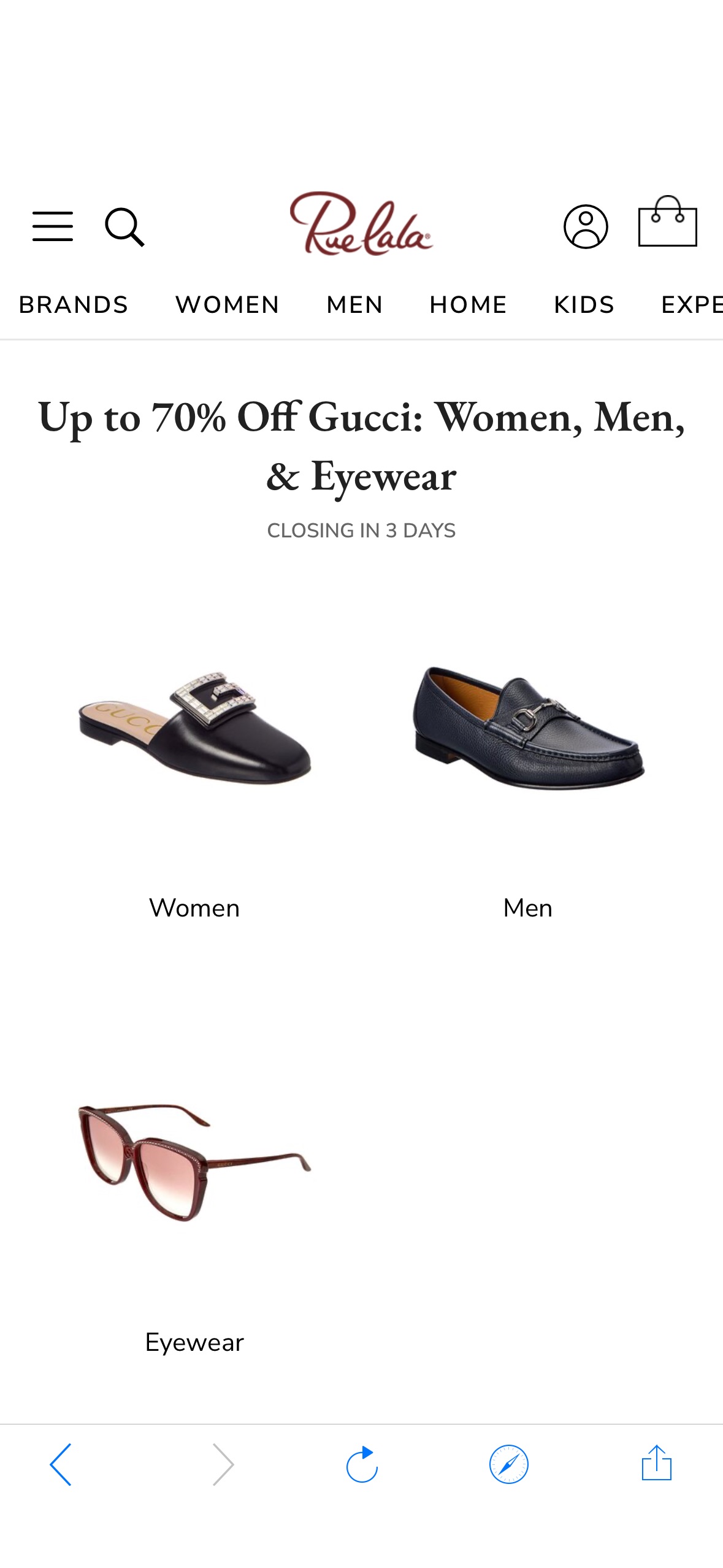 Rue La La — Up to 70% Off Gucci: Women, Men, & Eyewear