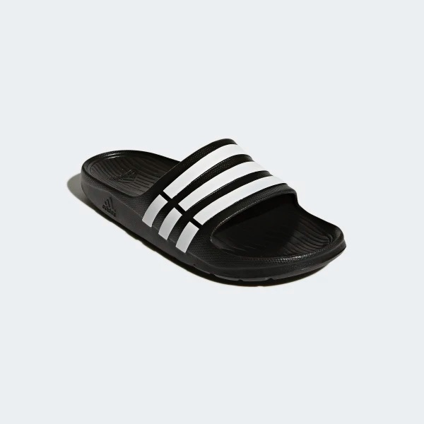 adidas Duramo Slides - Black | adidas US拖鞋
