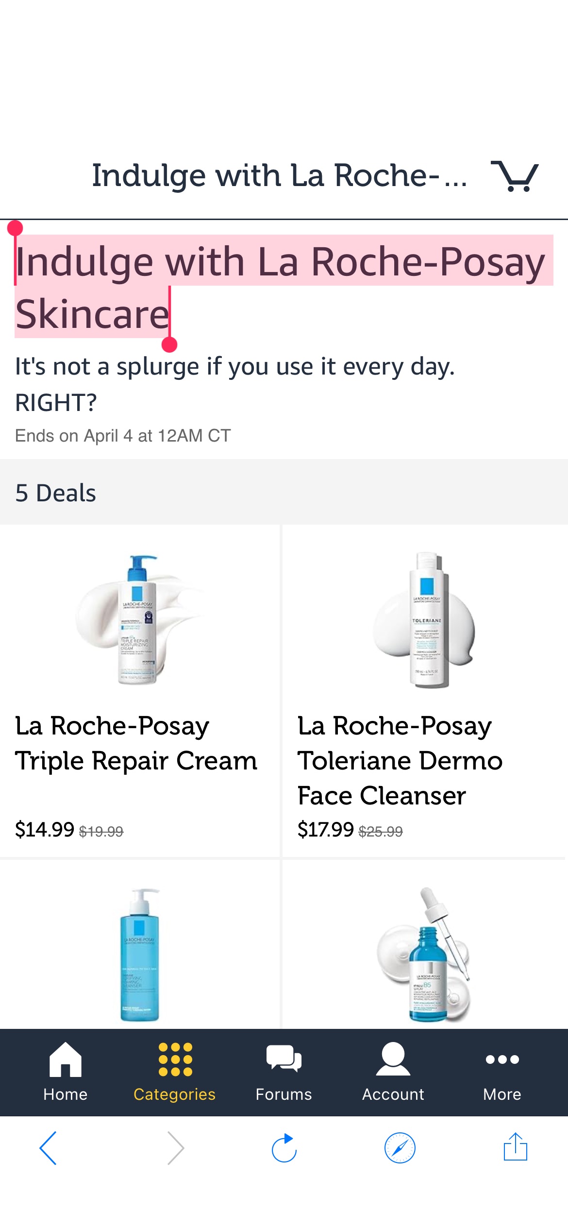 Indulge with La Roche-Posay Skincare