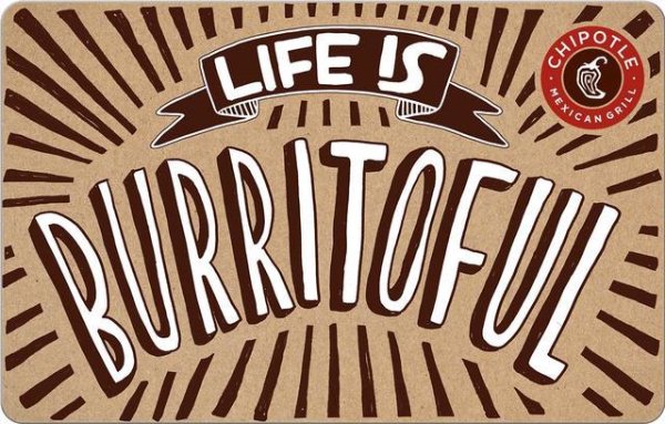 Chipotle $25 Gift Card (Email Delivery)