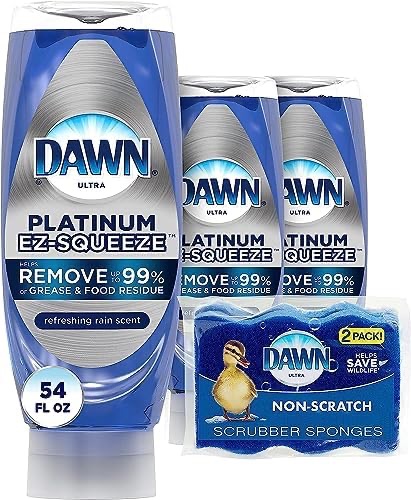 Amazon.com: Dawn Platinum Powerwash Dish Spray, Dish Soap, Fresh Scent Bundle, 1 Spray (16oz) + 3 Refills (16oz each)(Pack of 4) : Health & Household