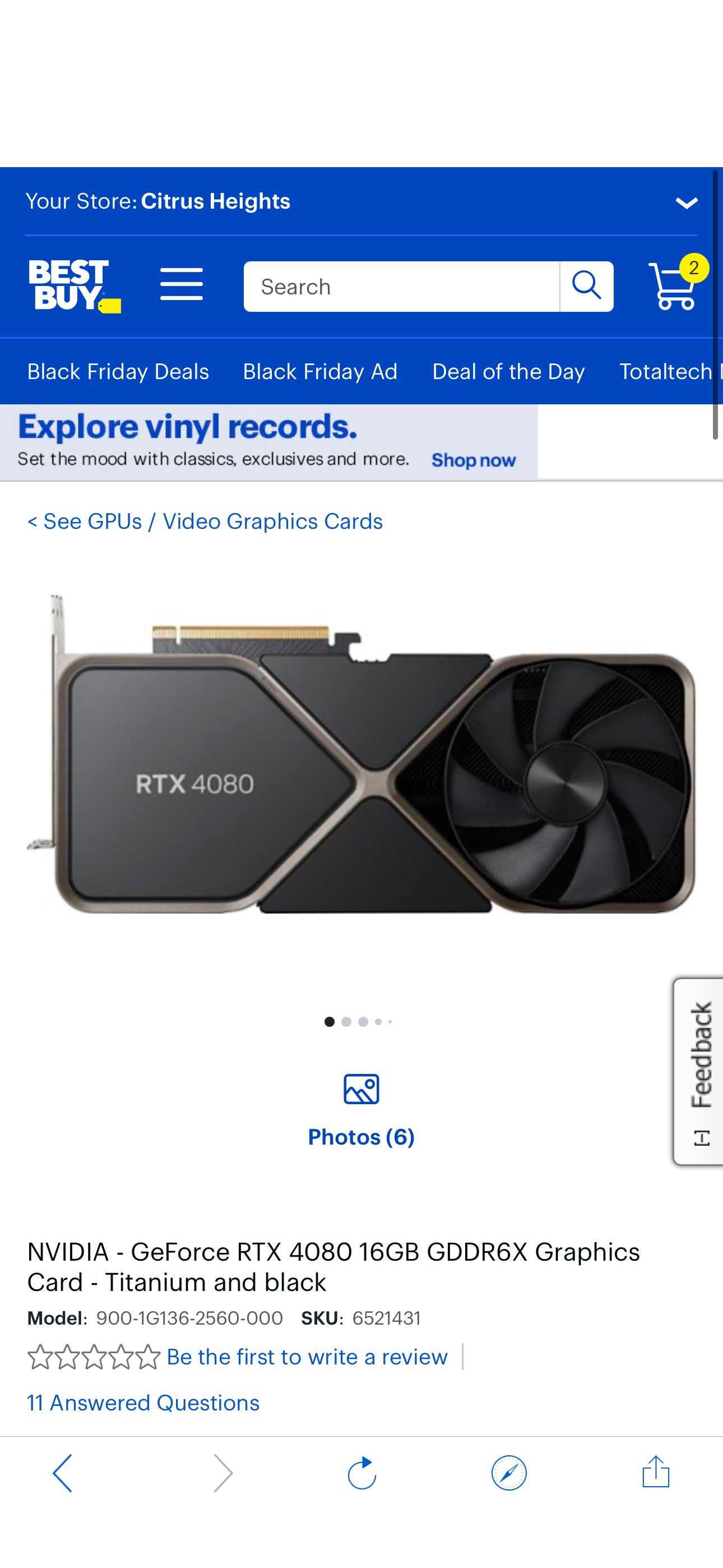 NVIDIA GeForce RTX 4080 16GB GDDR6X Graphics Card Titanium and black 900-1G136-2560-000 - Best Buy