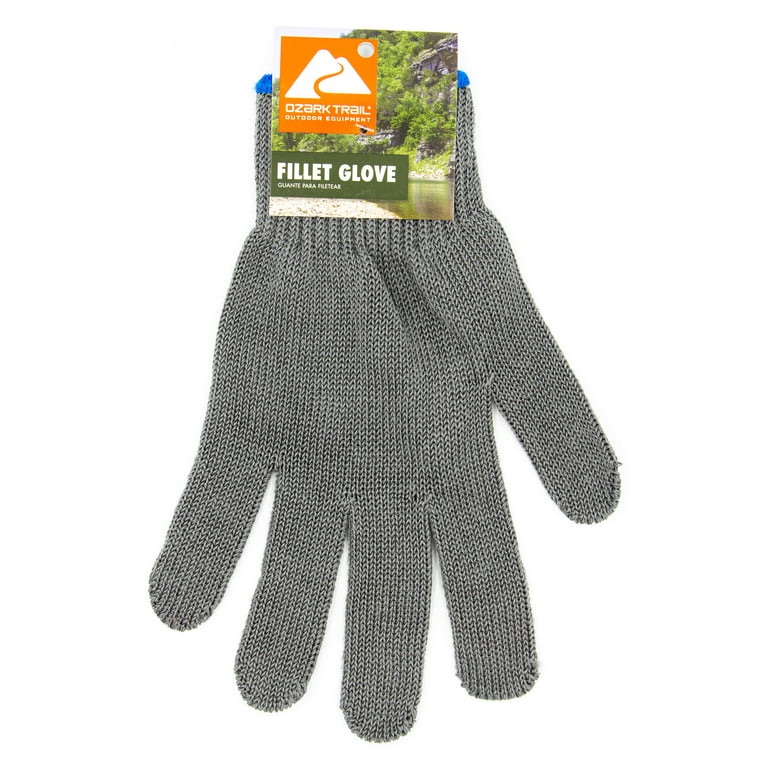 Ozark Trail Fishing Fillet Glove - Gray Glove Adult Unisex sized. - Walmart.com