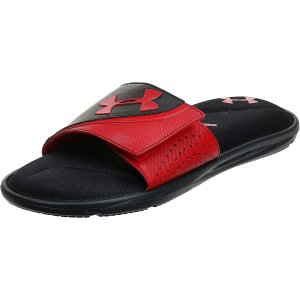 $11.23 Amazon.com | Under Armour Men s Ignite VI SL Slide Sandal可调节拖鞋史低