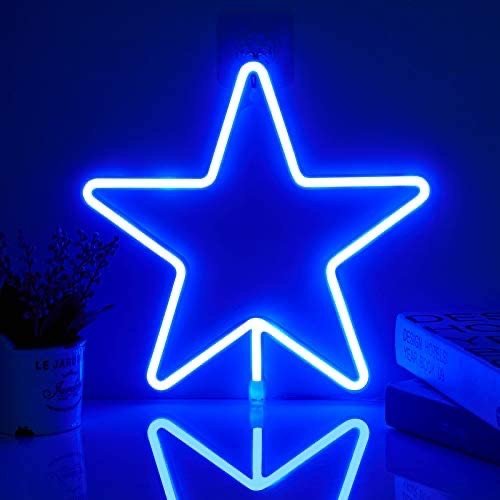 ORHOMELIFE Star Neon Light Sign