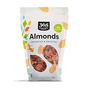 Amazon.com: 365 by Whole Foods Market, Almonds Whole, 16 Ounce : CDs &amp; Vinyl