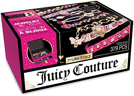 Make It Real - Juicy Couture Glamour Box Jewelry Set - 带珠宝盒珠子套装
