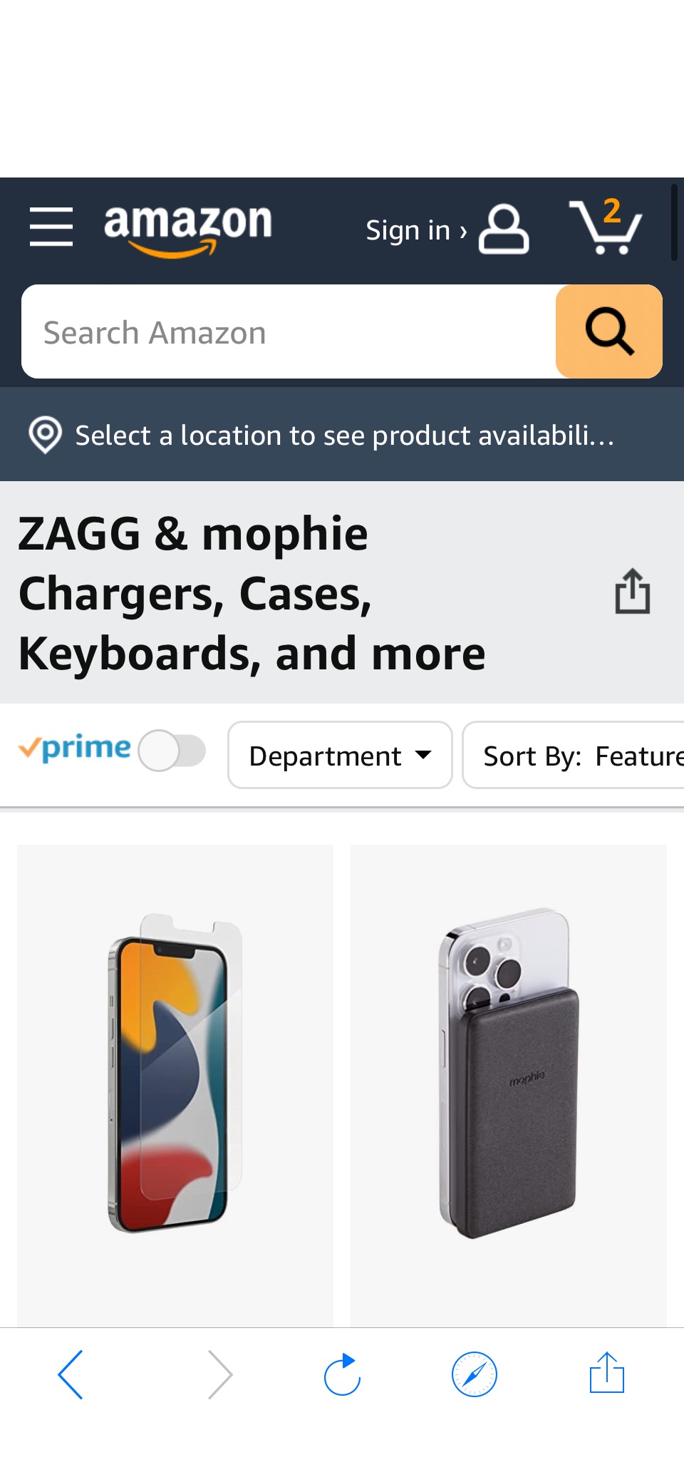 ZAGG & mophie Chargers, Cases, Keyboards, and more促销8.1起