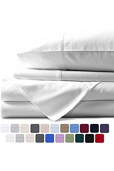 Upto 50% off on Mayfair Linen Egyptian Cotton Bed Sheets r亚麻埃及棉床单低至5折