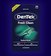 特價 : DenTek Triple Clean Advanced Clean Floss Picks, No Break &amp; No Shred Floss, 150 Count
