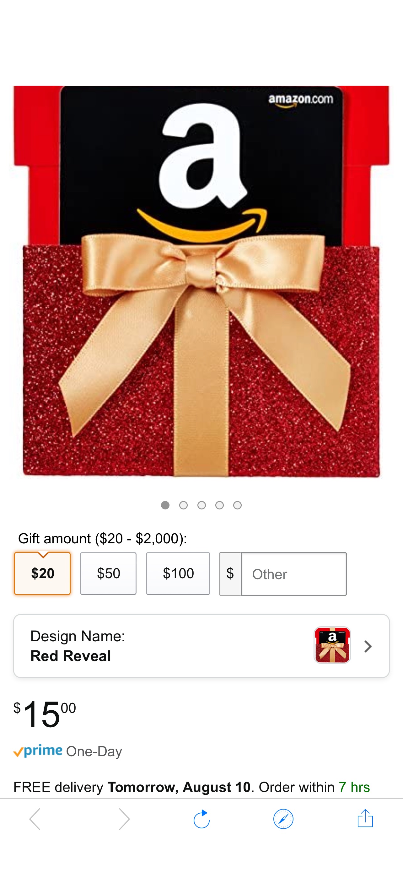 Amazon.com: Amazon.com Gift Card in a Gift Box Reveal (Classic Black Card Design) : Gift Cards