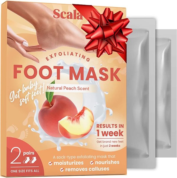 Scala Foot Peel Mask Treatment (2 Pack)