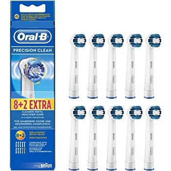 Genuine Original Oral-B Braun Precision Clean Replacement Rechargeable Toothbrush Heads