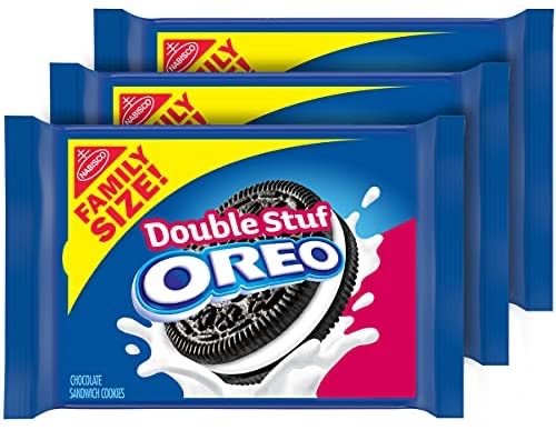 Oreo Double Stuf 巧克力三明治饼干 三包装促销