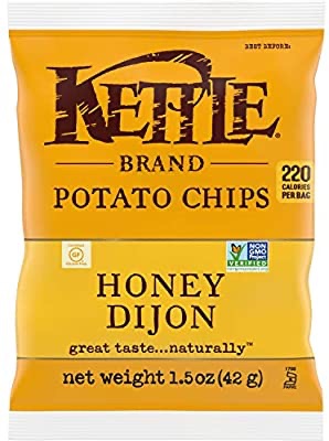 Amazon.com: Kettle Brand Potato Chips, Honey Dijon, Single-Serve 1.5 Ounce Bags (Pack of 24)
蜂蜜芥末薯片