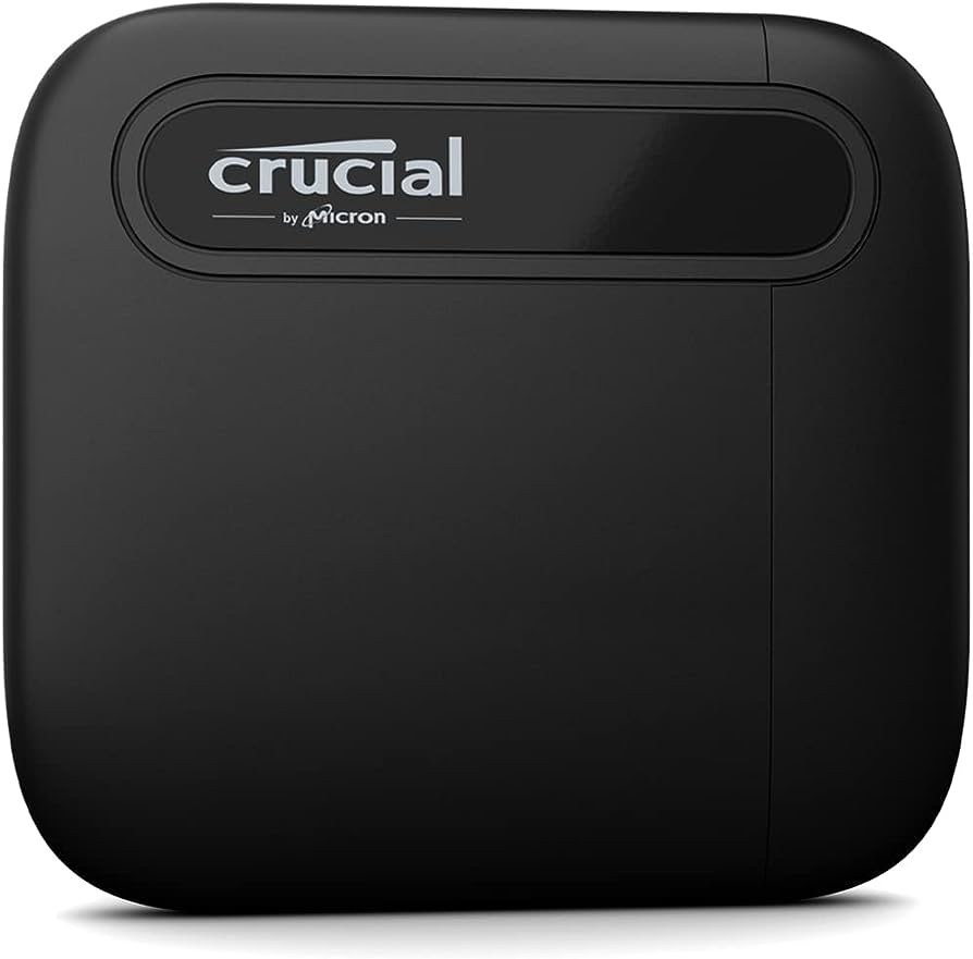 Amazon.com: Crucial X6 2TB Portable SSD - Up to 800MB/s - PC and Mac - USB 3.2 USB-C External Solid State Drive - CT2000X6SSD9 : Electronics