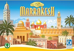 Amazon.com: Queen Games: Marrakesh Essential Edition - Strategy Board Game, Ages 14+, 2-4 Players, 90-120 Min : Toys &amp; Games