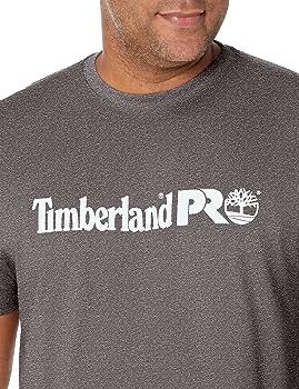 Timberland 30+ UPF防晒T恤 灰色 M码