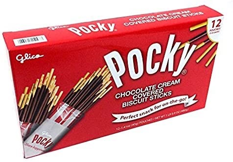 Amazon.com: Pocky Cream Covered Biscuit Sticks, 1.41 Ounce (Pack of 12) : Grocery & Gourmet Food