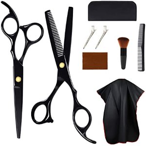 eNilecor 理发剪刀套装 9件套 2色可选 在家也能轻松剪发