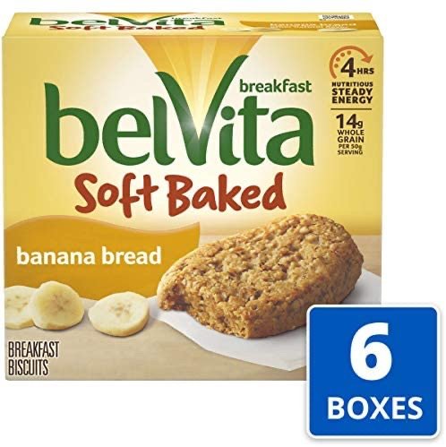  belVita Soft Baked 香蕉味早餐饼干 30包