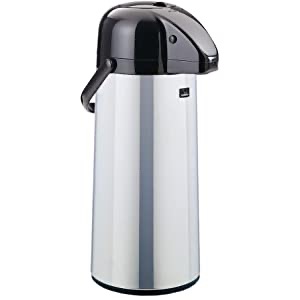 Amazon.com | Zojirushi Air Pot Beverage Dispenser, 2.5 Liters, Polished Stainless, Made in Japan: Hot Beverage Server: Teapots & Coffee Servers 象印保温壶