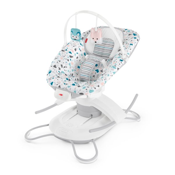 费雪 二合一 婴儿电动安抚摇椅